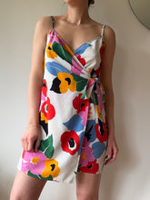 Load image into Gallery viewer, Floral Wrap Mini Dress