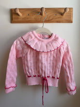 Load image into Gallery viewer, Pink Vintage Baby Sweater 12-18M