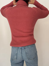 Load image into Gallery viewer, Pink Blush Turtleneck