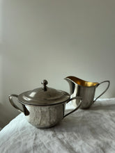 Load image into Gallery viewer, Vintage Silver Sugar and Creamer Set