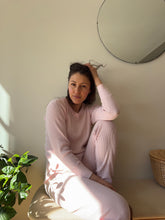 Load image into Gallery viewer, Light Pink Vintage Thermal Long Sleeve and Legging Set