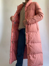 Load image into Gallery viewer, Vintage Pink Puffer Coat