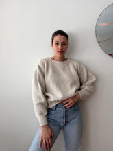 Load image into Gallery viewer, Cream Cotton Sweater
