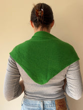 Load image into Gallery viewer, Green Triangle Scarf