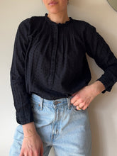 Load image into Gallery viewer, Black Long Sleeve Blouse