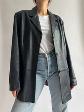 Load image into Gallery viewer, Black Leather Jacket
