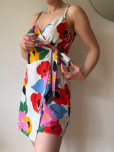 Load image into Gallery viewer, Floral Wrap Mini Dress
