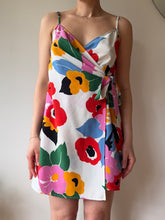 Load image into Gallery viewer, Floral Wrap Mini Dress
