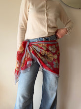 Load image into Gallery viewer, Sheer Floral Print Scarf
