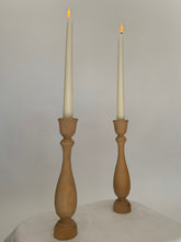 Load image into Gallery viewer, Wooden Candle Stick Holders
