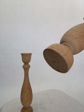 Load image into Gallery viewer, Wooden Candle Stick Holders

