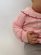 Load image into Gallery viewer, Pink Vintage Baby Sweater 12-18M
