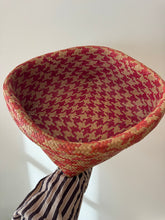 Load image into Gallery viewer, Red And White Square Basket
