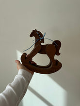 Load image into Gallery viewer, Woden Mini Rocking Horse
