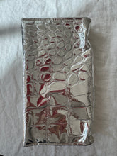 Load image into Gallery viewer, Metallic Silver Clutch
