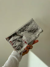 Load image into Gallery viewer, Metallic Silver Clutch
