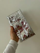 Load image into Gallery viewer, Metallic Silver Clutch
