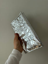 Load image into Gallery viewer, Metallic Silver Clutch
