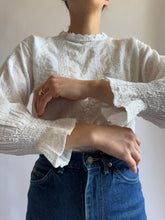 Load image into Gallery viewer, White Prairie Blouse
