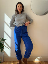 Load image into Gallery viewer, Cobalt Blue Terry Cloth Vintage Juicy Couture Sweatpants
