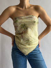 Load image into Gallery viewer, Vintage Silk Floral Scarf
