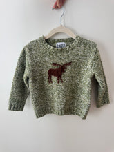 Load image into Gallery viewer, Green Speckled Sweater- 3T
