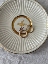 Load image into Gallery viewer, Small Ceramic Plate With Gold Flower

