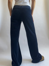Load image into Gallery viewer, Blue Velour Pants
