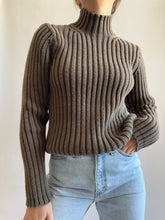 Load image into Gallery viewer, Dusty Brown Mock Neck
