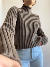Load image into Gallery viewer, Dusty Brown Mock Neck

