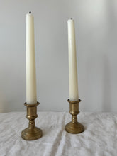 Load image into Gallery viewer, Brass Candle Stick Holders
