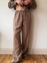 Load image into Gallery viewer, Brown Relaxed Pants
