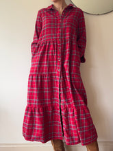Load image into Gallery viewer, Red Plaid Dress
