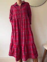 Load image into Gallery viewer, Red Plaid Dress
