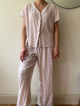 Load image into Gallery viewer, Pink Floral PJ Set
