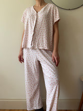 Load image into Gallery viewer, Pink Floral PJ Set
