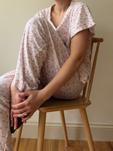 Load image into Gallery viewer, Pink Floral PJ Set
