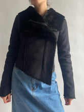 Load image into Gallery viewer, Black Side Zipper Jacket
