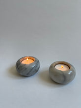 Load image into Gallery viewer, Marble Tea Candle Holders
